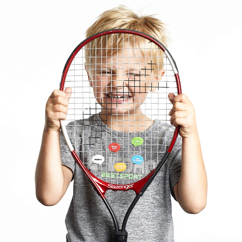 BusyBee Tennis Vibration Dampener (10 Pack). Unique Tennis Gift for Kids, Women and Players with 10 Motivational Slogans - Image 3